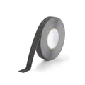 Durable DURALINE Grip Non-Slip Floor Tape - Self-Adhesive Marking Tape with 25mm Thickness and 49 Feet & 2.55" Inches in Length - Ideal for Stairs, Ramps, etc. - Black 25 mm x 15 m