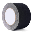 Grip Tape 3 Inch x 33 Ft, Heavy Duty Anti Slip Tape for Stairs, Strong Friction Non Skid Tape with Emery, Waterproof Grip Tape for Indoor, Outdoor, Step Treads, Black
