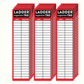 Ladder Inspection Labels Safety Stickers Ladders Red Safety Inspection Tags 8.5 x 2 Inch
