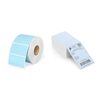 2.25"x1.25" Blue Direct Thermal Labels+Blue Shipping Labels
