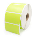Green Zebra barcode labels by Labelvalue, 2.25" x 1.25" all-purpose labels with barcode printing on adhesive paper.