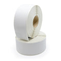 LabelValue LV-30572 address labels compatible with Dymo direct thermal printers, shown on rolls for mailing and shipping.