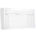 NextDayLabels Single Animal Exam Record Cards 8x5 Horizontal - 100 Pack