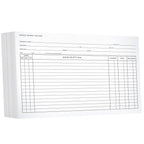 NextDayLabels Single Animal Exam Record Cards 8x5 Horizontal - 100 Pack