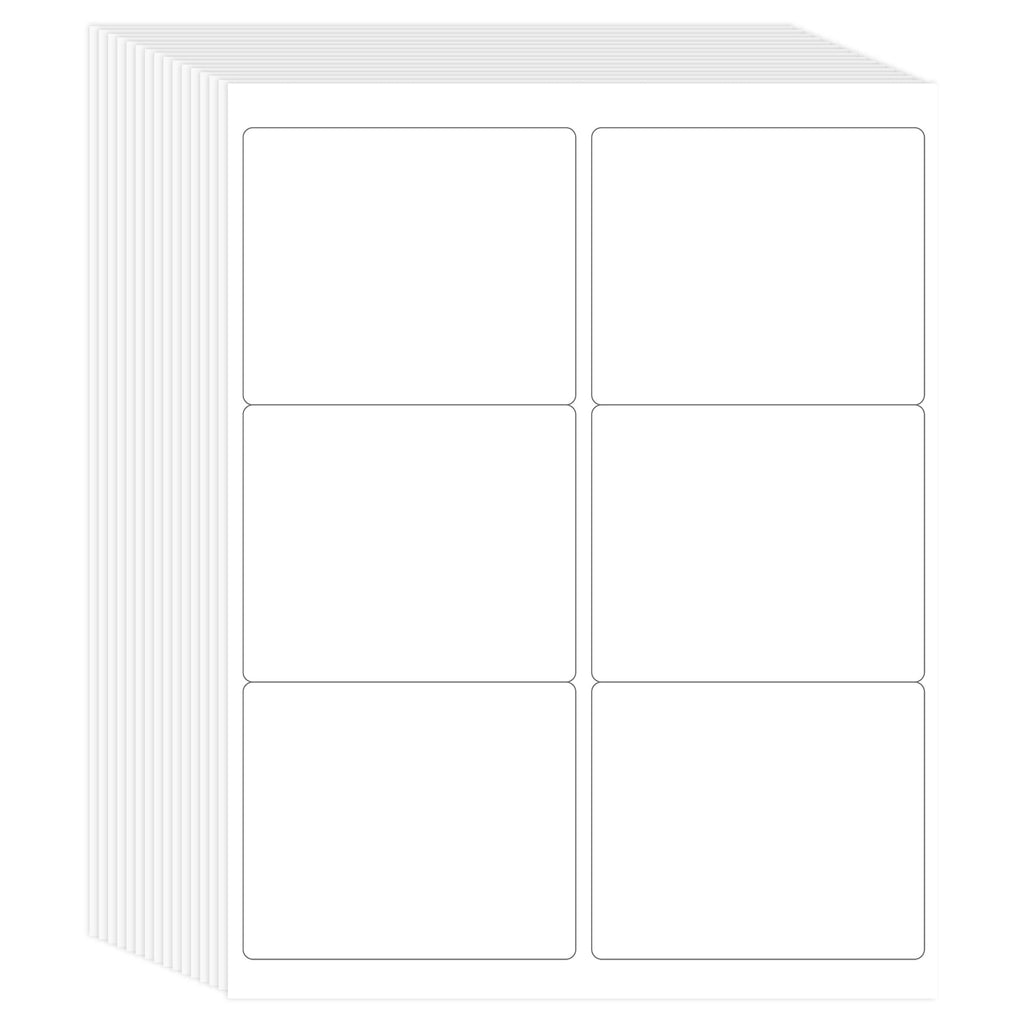 L LIKED 3-1/3"x4 Printable Matte Sticker Labels 600 Labels 100 Sheets