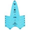 1-1/2" ID Coping Wing, Pipe Saddle Template 3. Wing ID 1 1/2''