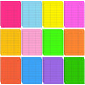 Geyee 1800 Pcs Neon Colored Address Label 1''x2-5/8'' Printable, Multicolor