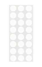 ChromaLabel 0.50 inch round white color-coding removable stickers, pack of 240 dots for organizing and labeling tasks.