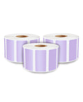 enKo 2-1/4 x 1-1/4 in 3 Rolls | 3000 Lavender Direct Thermal Labels 3 Rolls - Lavender