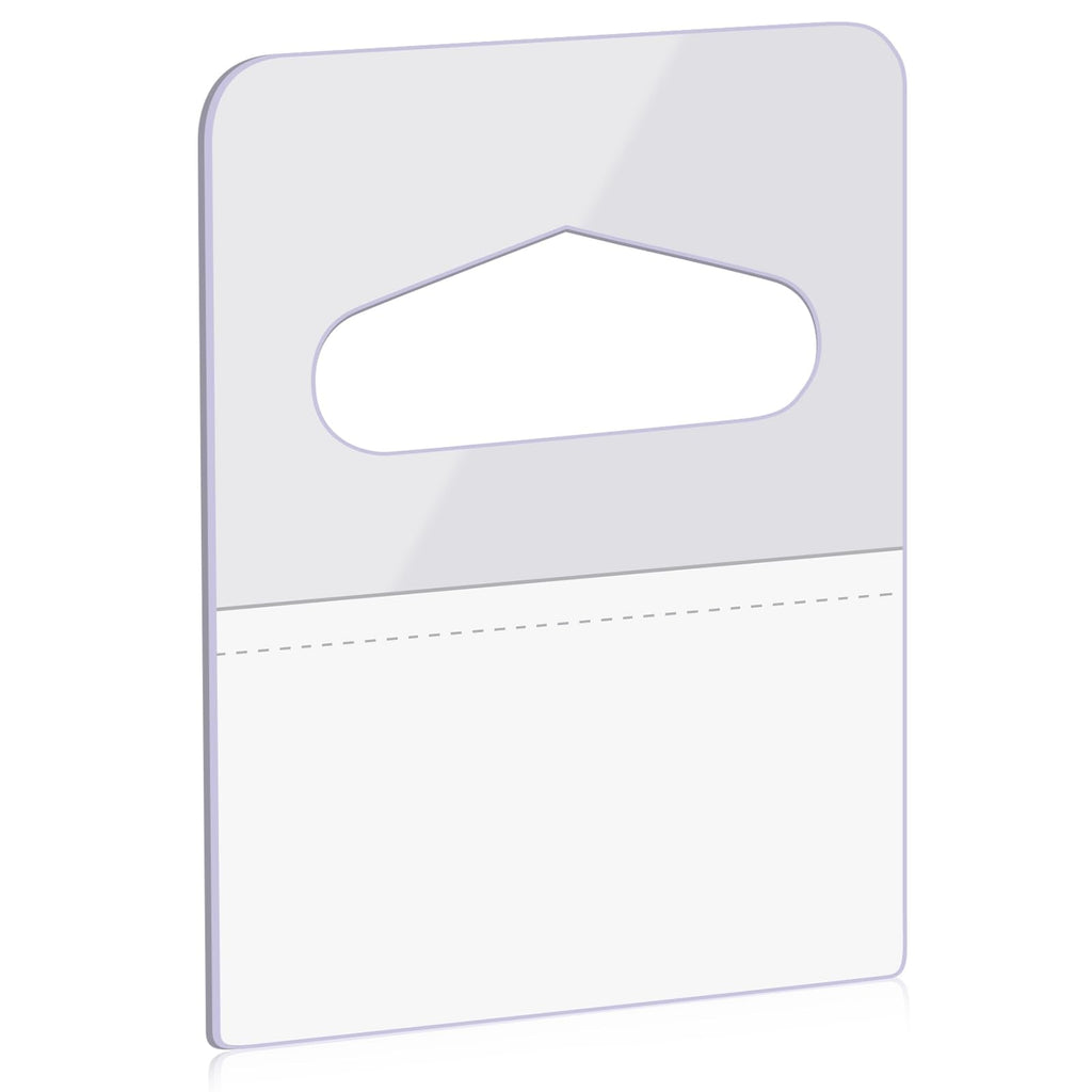 400 Pcs Hang Tags Slot Hole Hang Tabs Self-Adhesive Hanging Tabs 400