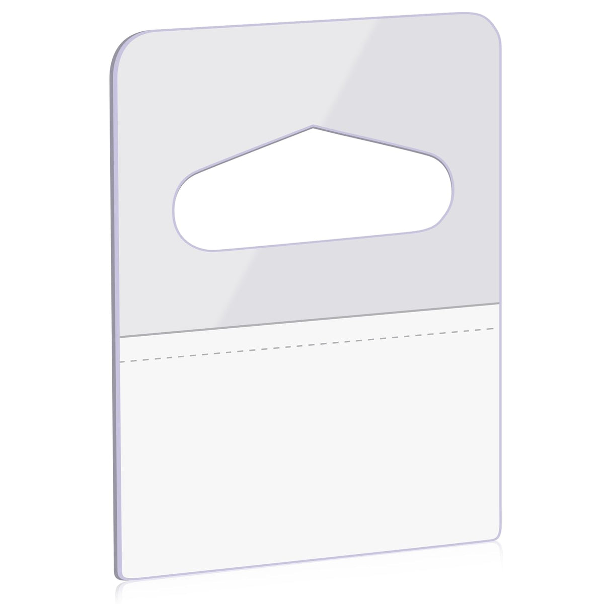400 Pcs Hang Tags Slot Hole Hang Tabs Self-Adhesive Hanging Tabs 400
