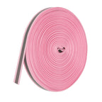 PATIKIL Reflective Tape Strip, 10mm x 50yards High Visibility Reflective Tape Sew-on DIY Warning Safety Fabric Webbing for Clothing Raincoats, Pink