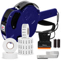 Perco Lite 1 Line Date Gun Kit for Retail Business – Includes 2 White Rolls, 4 Rolls of Best By Labels, Gun Clip & Ink Rollers – Pre-Loaded w Labels & Ink