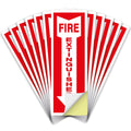 OLANZU Fire Extinguisher Stickers for Wall, 24 Pack, 4x12" Pack of 24