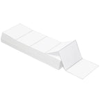4" X 3" Direct Thermal Fanfold Labels (1000 Count, 1 Stack) 4" X 3"