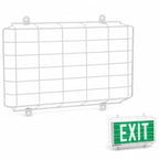 Angoily Exit Sign Wire Guard, Sign Protective Cage Cover, 16X10 Inch