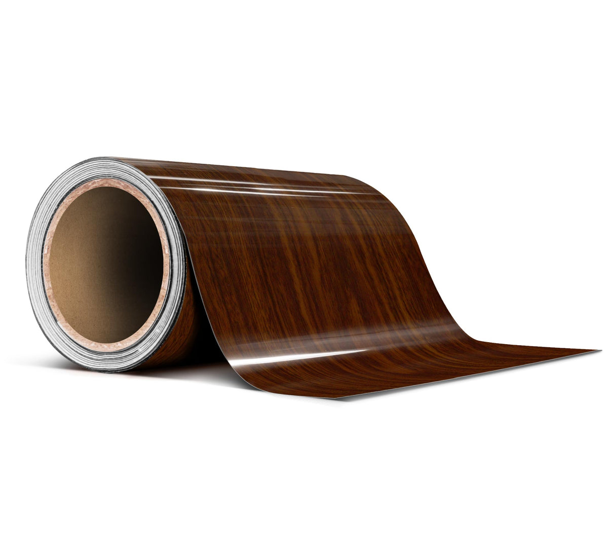 VViViD Gloss Dark Cedar Air-Release Vinyl Adhesive Tape Roll 4” x 25ft