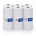 JADENS 6 Rolls Thermal Label Paper, 4×6'' Compatible with C10 white-6Rolls 4x6 inches