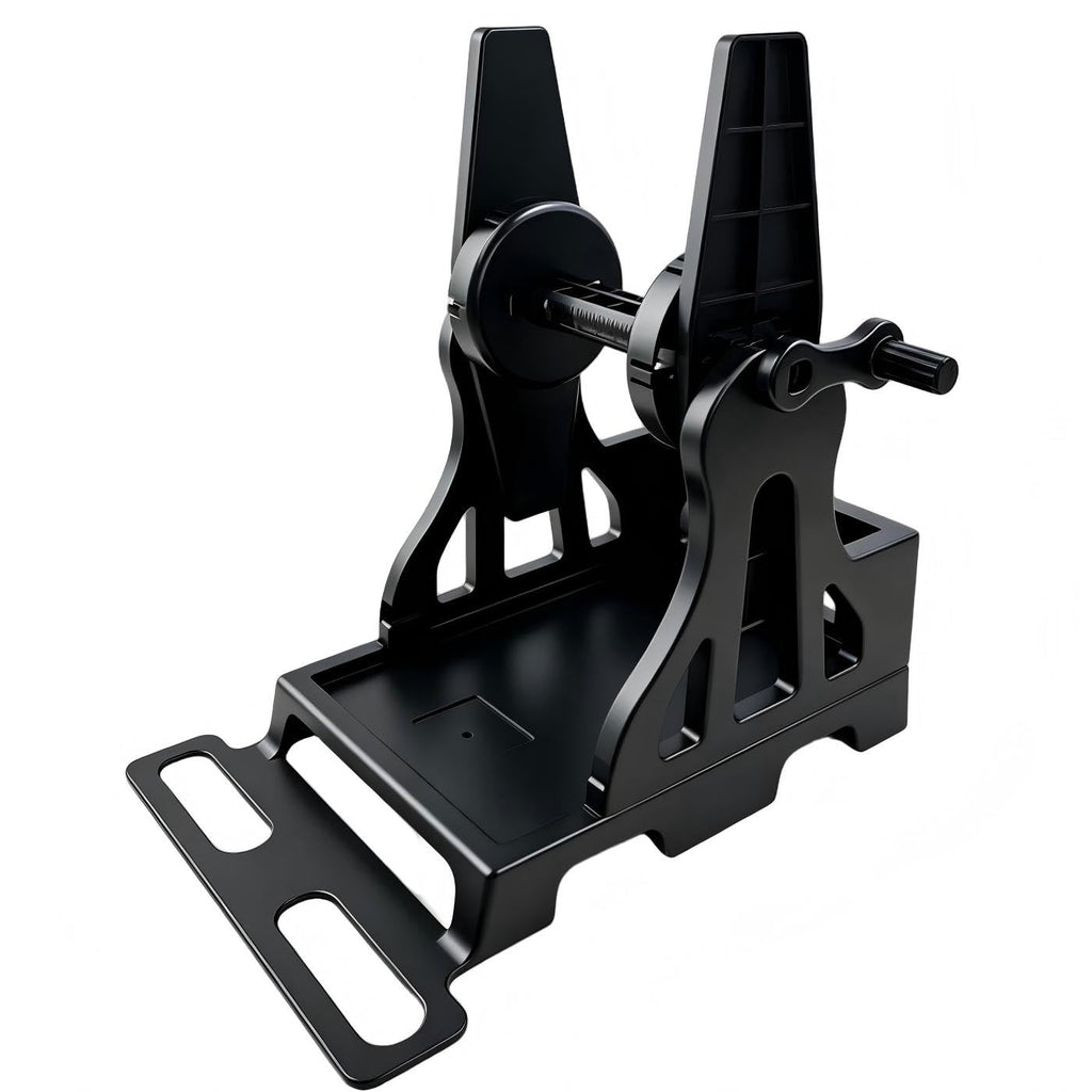LENVII 2-in-1 Label Roll Holder with Rewinder,for Rolls and Fanfold Labels Label Holder Rewinder