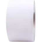 White 4x8 thermal labels with perforation, 750 count, industrial labels by , for shipping and barcode printing