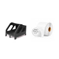 ITPP941ST Label Holder Black+2" Circle Thermal Labels 750 Labels/Roll