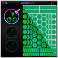 LOOM® Reflective Stickers for Bikes & Helmets | 67pc Brilliant, Green Brilliant-green