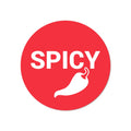 Spicy Label Stickers, 1.5" Red, 600 Labels SPICY