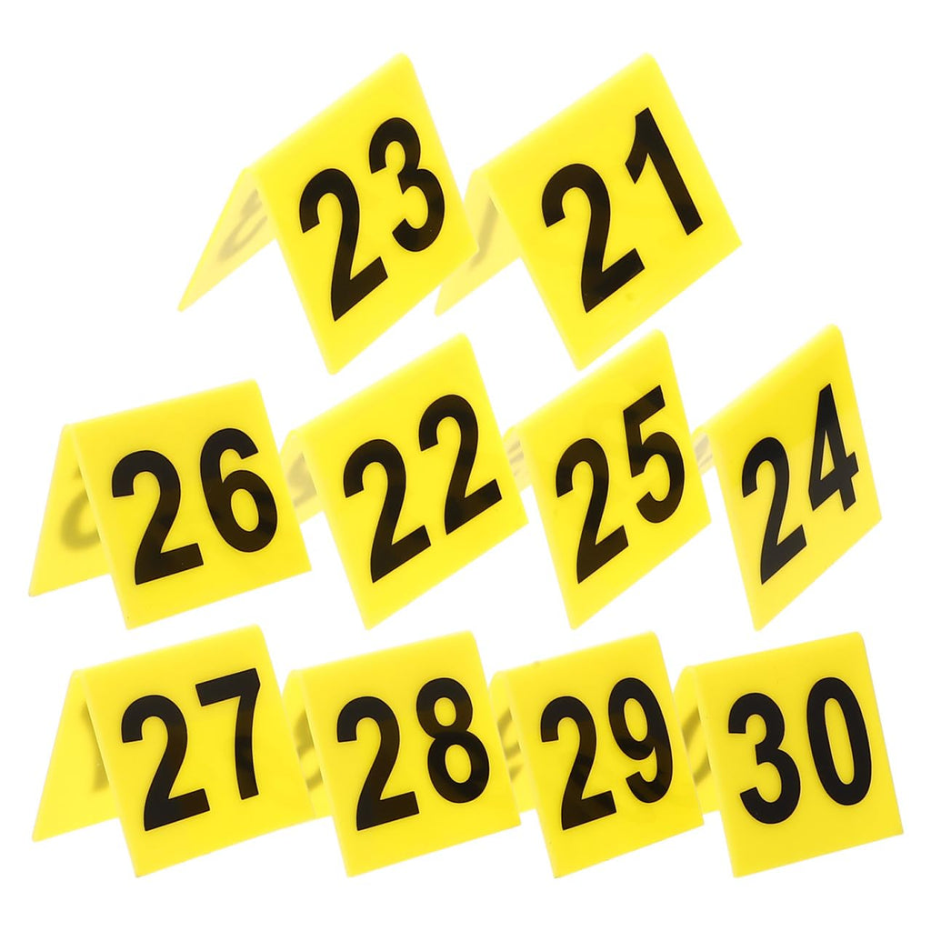 10 pcs Acrylic Crime Scene Evidence Markers