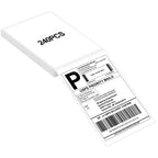Joyberg 4x6 Thermal Labels - Strong Adhesive, White Thermal Printer Paper 240 Labels
