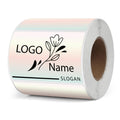 Gradient Thermal Labels 2 × 3 Inch Waterproof Red Stickers 500 PCS Gradient Red
