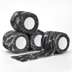 JimKing Tattoo Grip Cover, Tattoo Machine Handle Cover, Self-Adhesiive Tape for Sport Pet Tattoo,Elastic Bandage Wrap Roll Tattoo Machine Supply, 4pcs