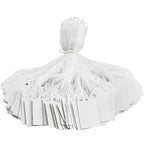 1200 Pack White Price Tags with String Attached Writable Display Labels 1200PCS