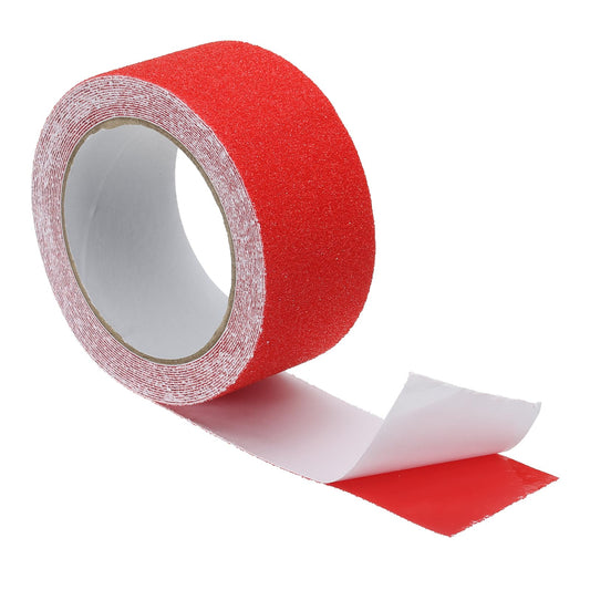 PATIKIL 2 Inch x 16 Ft Anti Slip Traction Tape, Non-Slip Grip Tape Non Skid Tread Safety Tape for Stairs Steps Scooter Deck, Red