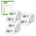 Thermal Labels for Nelko PM220 Label Maker, 2'' x 1.18'' (50x30mm) Thermal Sticker Label, Waterproof, Multi-Purpose Label Tape, 3 Roll of 230 Self-Adhesive Thermal Paper (White) 690