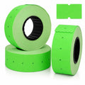 (10 Rolls - 10000 pcs) 0.82" x 0.47" (21 x 12 mm) Green Paper Sticker Price Gun Pricemarker Labels MX-5500 (Green) 10 Rolls (10000 labels)