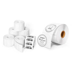 2x1 Inch Thermal Labels+2 Inch Circle Thermal Sticker Labels