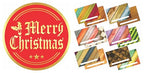 PARTH iMPEX Christmas Envelopes & Gold Foil Seal Stickers