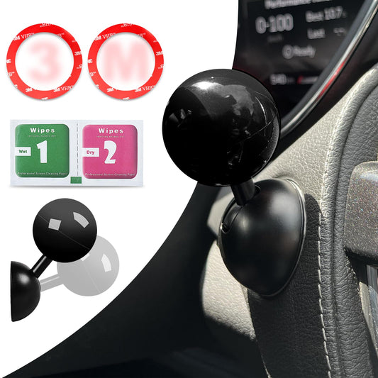 𝟯𝗠 Tape | Car Joystick Push Start Button Cover, Metal Push to Start Accessories, Car Starter Engine Start Stop Button Cover, Cool Car Accessories Interior Decor Push to Start Button Rocker,Black D-Black