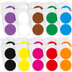 Marspark 600 Pcs 3 Inch Color Coding Circle Stickers Round 10 Colors