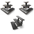 3-Tier Wooden Display Stand Bundle for Vendors, Craft Fairs, Markets, Retail