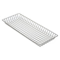 Winco 26" x 10" Clear Wire Bagel/Pastry Basket