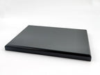 MDF Wooden Display Base Plaque, 12" x 8", Bevel Edge, Art Display Stand, Sculpture Stand, Jewelry Display Stand black