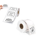 4"x3" Thermal Labels Roll for Small Business Supplies with 2" White Round Label Stickers Roll