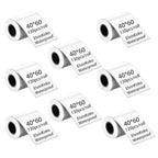 8Rolls M110 Thermal Labels M220 Waterproof Sticker 40x60mm