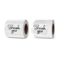 Clear Thermal Labels Vinyl 3 Inch & 2 × 3 Inch Bundled