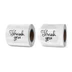Clear Thermal Labels Vinyl 3 Inch & 2 × 3 Inch Bundled