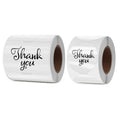 Clear Thermal Labels Vinyl 2 × 3 Inch & 2 Inch Bundled