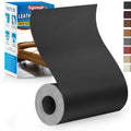 Leather Repair Patch Tape Kit, 3" x 80" Self Adhesive Leather Repair Patch for Furniture, Vinyl Kit for Car Seat, Chairs, Couch, Sofa, Boat Black 3" x 80"