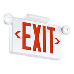 Gruenlich Exit Sign with Emergency Light, Battery Backup, 1 Pack 1-Pack