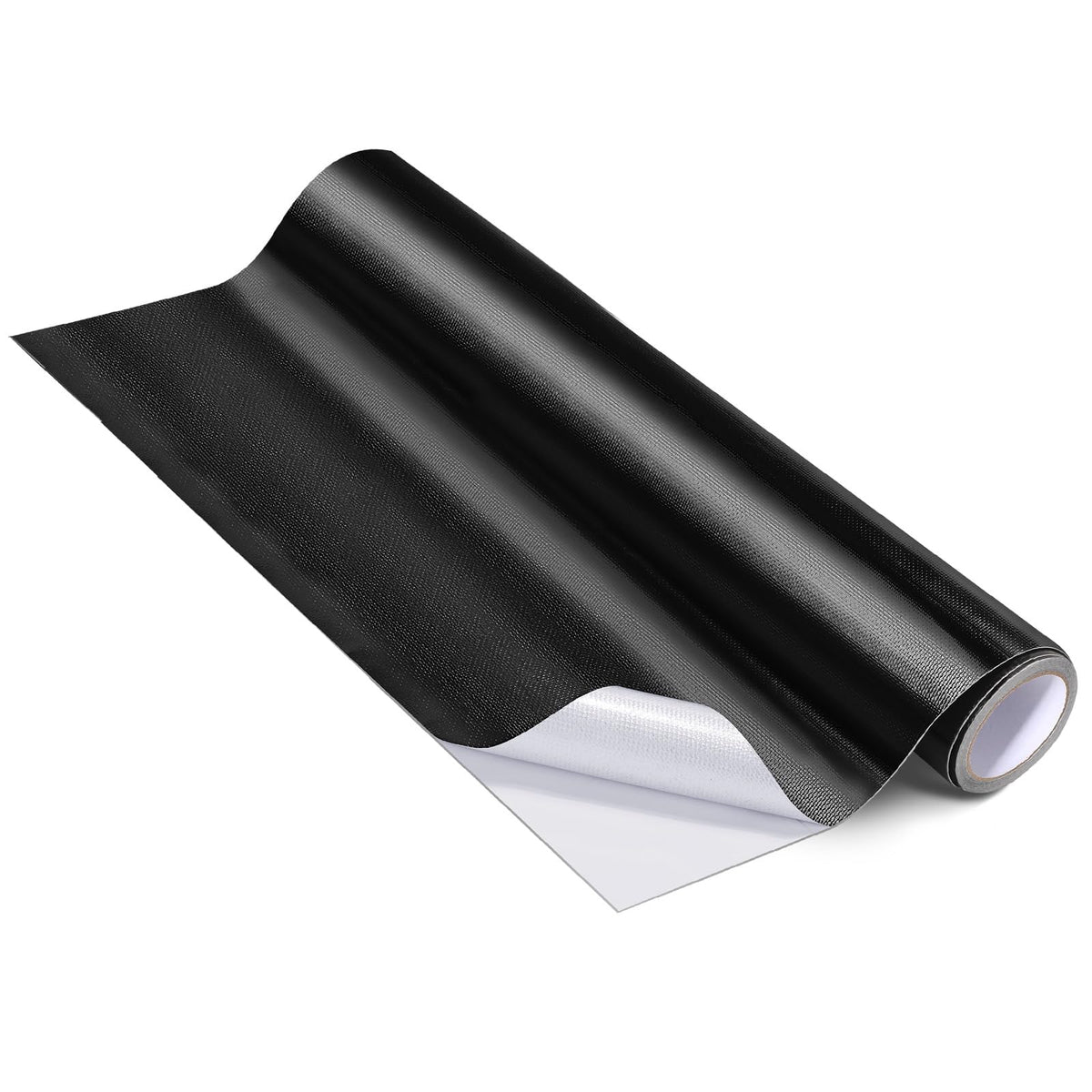 Hicarer 15.7 x 118 Inches Thermal Heat Shield Barrier Adhesive, Aluminized Fiberglass Heat Shield Resistant Material Tape for Auto Use, House, Barbecue, Christmas 1